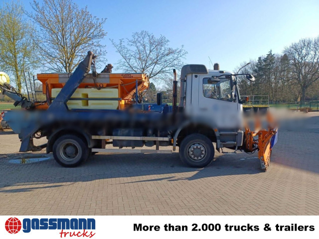 Mercedes-Benz Axor 1824 4x4, Tele-Absetzer, - Truk skip loader: gambar 3 Mercedes-Benz Axor 1824 4x4, Tele-Absetzer, - Truk skip loader: gambar 3