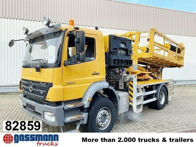 Mercedes-Benz Axor 1824 K 4x2, AMV Hubsteiger + Kompressor, - Platform udara yang dipasang di truk: gambar 1 Mercedes-Benz Axor 1824 K 4x2, AMV Hubsteiger + Kompressor, - Platform udara yang dipasang di truk: gambar 1
