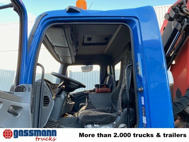Mercedes-Benz Axor 1828 L 4x2 mit Kran Palfinger PK 9501, Funk - Truk flatbed, Truk derek: gambar 4 Mercedes-Benz Axor 1828 L 4x2 mit Kran Palfinger PK 9501, Funk - Truk flatbed, Truk derek: gambar 4