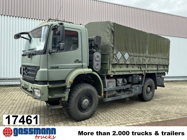 Mercedes-Benz Axor 1829 A 4x4, Ex- - Truk flatbed: gambar 1 Mercedes-Benz Axor 1829 A 4x4, Ex- - Truk flatbed: gambar 1