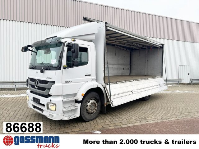 Mercedes-Benz Axor 1833 L 4x2, Getränkekoffer - Truk box: gambar 1 Mercedes-Benz Axor 1833 L 4x2, Getränkekoffer - Truk box: gambar 1