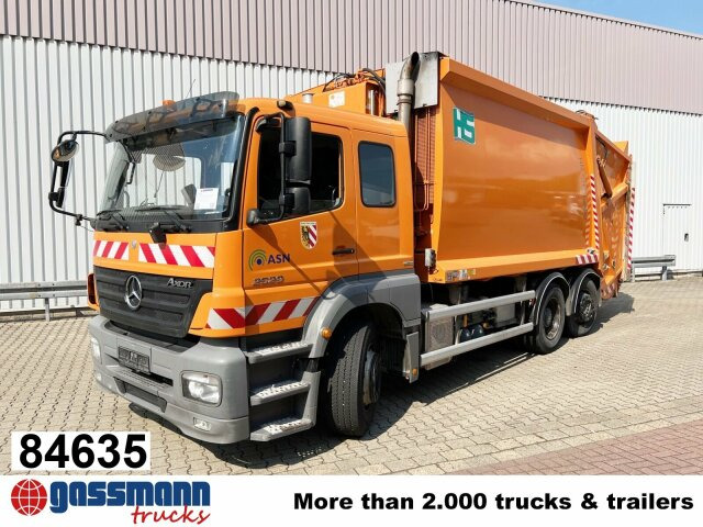 Mercedes-Benz Axor 2529 L 6x2, Lenkachse, HN-Cityloader, - Truk sampah: gambar 1 Mercedes-Benz Axor 2529 L 6x2, Lenkachse, HN-Cityloader, - Truk sampah: gambar 1