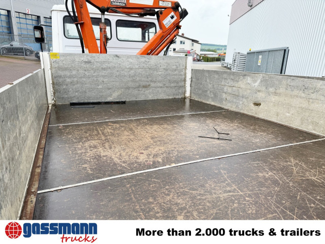 Mercedes-Benz LK 814 4x2, 6-Zylinder, Kran Tirre Euro 35 - Truk flatbed, Truk derek: gambar 2 Mercedes-Benz LK 814 4x2, 6-Zylinder, Kran Tirre Euro 35 - Truk flatbed, Truk derek: gambar 2