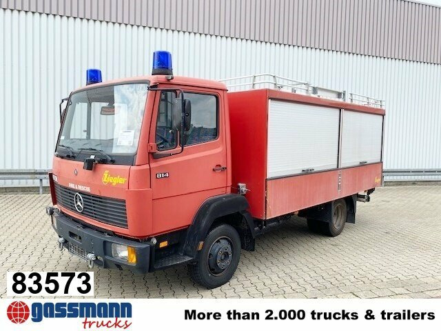 Mercedes-Benz LK 814 F 4x2, Ziegler RW1, 6-Zylinder Motor - Truk pemadam kebakaran: gambar 1 Mercedes-Benz LK 814 F 4x2, Ziegler RW1, 6-Zylinder Motor - Truk pemadam kebakaran: gambar 1