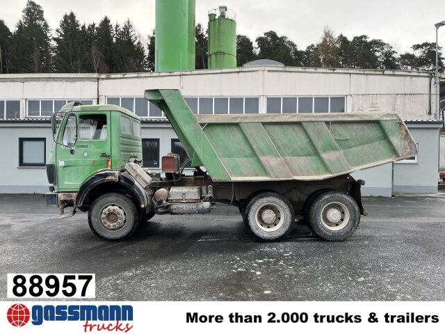 Mercedes-Benz NG 2628 K 6x4, V8, MEILLER Stahlmulde ca. 10³ - Tempat sampah: gambar 1 Mercedes-Benz NG 2628 K 6x4, V8, MEILLER Stahlmulde ca. 10³ - Tempat sampah: gambar 1