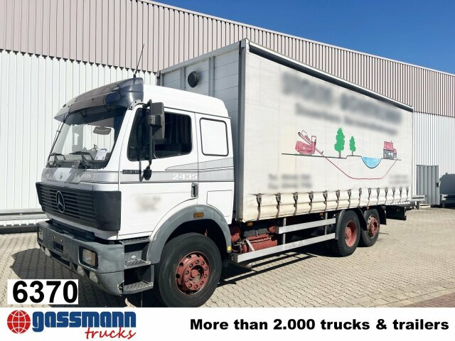 Mercedes-Benz SK 2435 L 6x2, V8 - Truk flatbed: gambar 1 Mercedes-Benz SK 2435 L 6x2, V8 - Truk flatbed: gambar 1