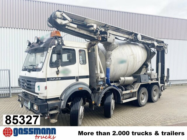 Mercedes-Benz SK II 3234 B 8x4/4, LT Betonmischer, - Truk pengaduk beton: gambar 1 Mercedes-Benz SK II 3234 B 8x4/4, LT Betonmischer, - Truk pengaduk beton: gambar 1
