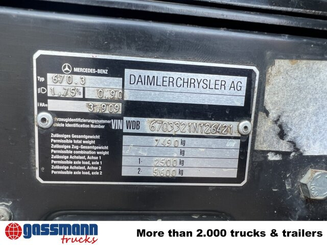 Mercedes-Benz Vario 816 D 4x2 Doka, 2x AHK, Meiller Kipper - Truk jungkit: gambar 5 Mercedes-Benz Vario 816 D 4x2 Doka, 2x AHK, Meiller Kipper - Truk jungkit: gambar 5