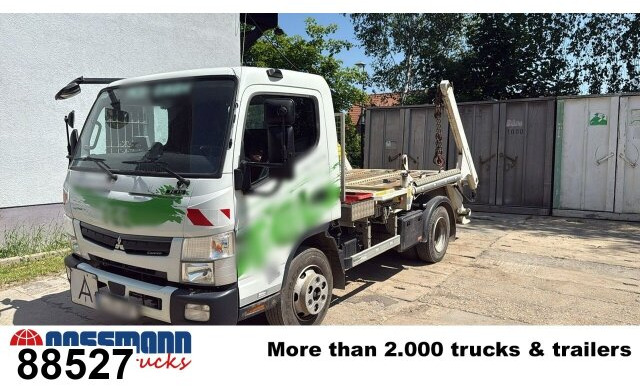 Mitsubishi Canter Fuso 7C15 4x2, Tele-Absetzer, Vereiterbar - Truk skip loader: gambar 1 Mitsubishi Canter Fuso 7C15 4x2, Tele-Absetzer, Vereiterbar - Truk skip loader: gambar 1
