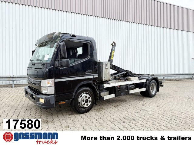 Mitsubishi Canter Fuso 9C18 4x2, Marrel City Abrollanlage - Hook lift: gambar 1 Mitsubishi Canter Fuso 9C18 4x2, Marrel City Abrollanlage - Hook lift: gambar 1