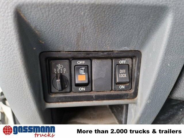 Renault D 180.75 4x2 mit Kran Palfinger PK6001 - Truk flatbed, Truk derek: gambar 2 Renault D 180.75 4x2 mit Kran Palfinger PK6001 - Truk flatbed, Truk derek: gambar 2