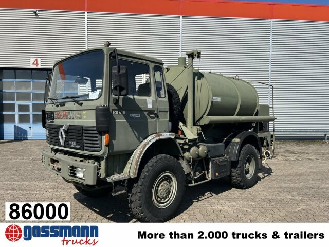 Renault Midliner S170 4x4, 6000l Wassertank - Truk tangki: gambar 1 Renault Midliner S170 4x4, 6000l Wassertank - Truk tangki: gambar 1