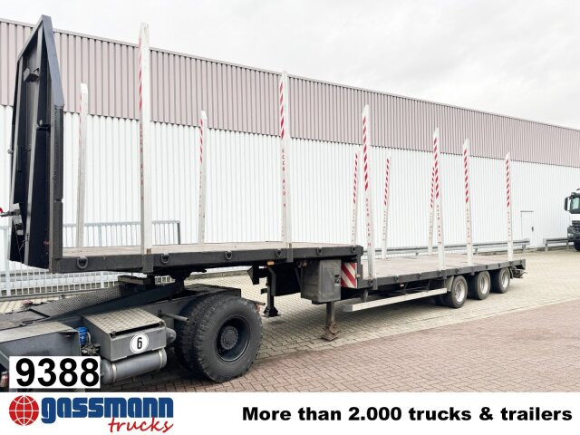 SCHROEDER ST1024P4-13,6, Rungen anlegbar - Semi-trailer flatbed: gambar 1 SCHROEDER ST1024P4-13,6, Rungen anlegbar - Semi-trailer flatbed: gambar 1