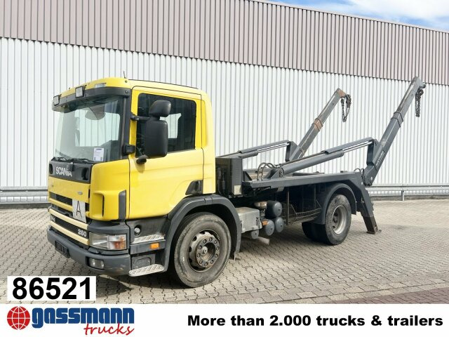 Scania 94G 260 GB 4x2, Meiller - Truk skip loader: gambar 1 Scania 94G 260 GB 4x2, Meiller - Truk skip loader: gambar 1