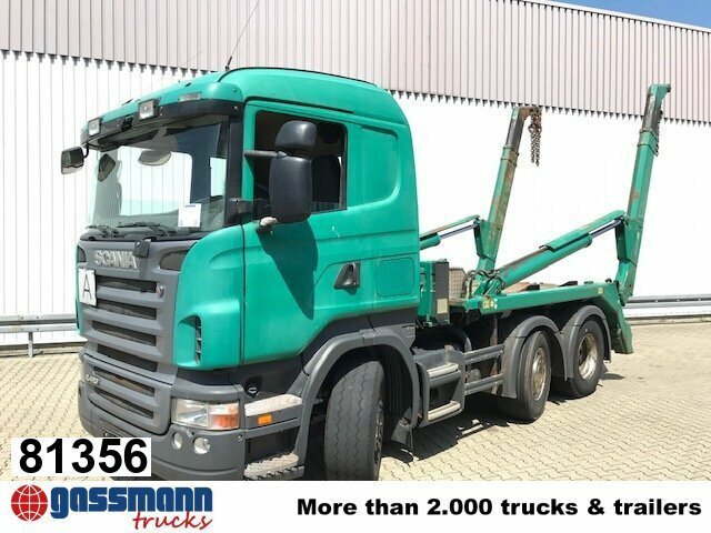 Scania R420 6x2/4 Vorlauflenk-/Liftachse - Truk skip loader: gambar 1 Scania R420 6x2/4 Vorlauflenk-/Liftachse - Truk skip loader: gambar 1