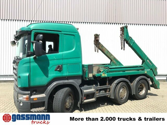 Scania R420 6x2/4 Vorlauflenk-/Liftachse - Truk skip loader: gambar 3 Scania R420 6x2/4 Vorlauflenk-/Liftachse - Truk skip loader: gambar 3