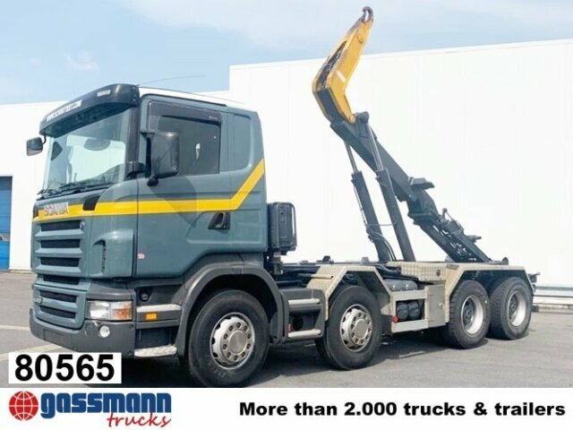 Scania R420 CB 8x4 MNZ, Retarder, Euro4 - Hook lift: gambar 1 Scania R420 CB 8x4 MNZ, Retarder, Euro4 - Hook lift: gambar 1