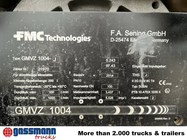 Scania R450 4x2, Retarder, ADR, Rohr Tank, ca. 14400l - Truk tangki: gambar 4 Scania R450 4x2, Retarder, ADR, Rohr Tank, ca. 14400l - Truk tangki: gambar 4