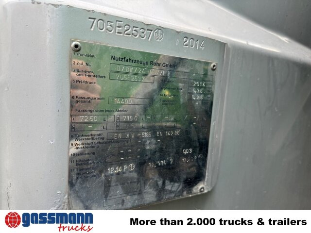 Scania R450 4x2, Retarder, ADR, Rohr Tank, ca. 14400l - Truk tangki: gambar 5 Scania R450 4x2, Retarder, ADR, Rohr Tank, ca. 14400l - Truk tangki: gambar 5