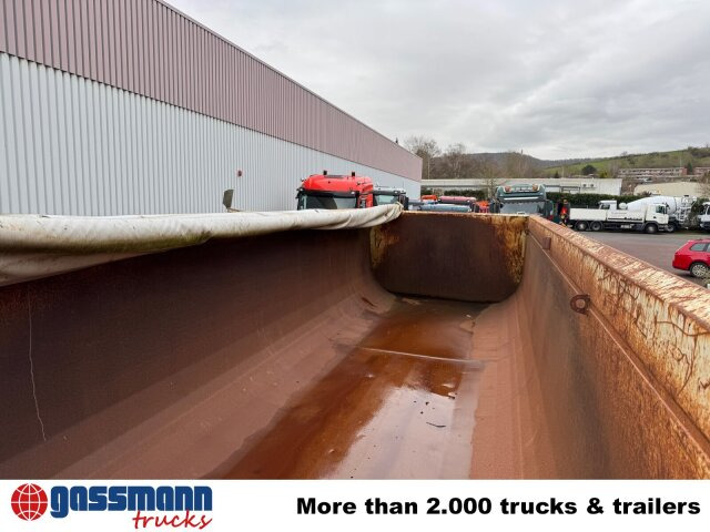 Semi-trailer jungkit Schmitz Cargobull SKI 24 SL 7.2, Stahlmulde ca. 24m³, Liftachse: gambar 6