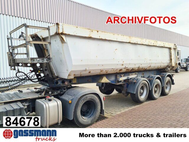 Schmitz Cargobull SKI 24 SL 7.2, Stahlmulde ca. 24m³, Liftachse - Semi-trailer jungkit: gambar 1 Schmitz Cargobull SKI 24 SL 7.2, Stahlmulde ca. 24m³, Liftachse - Semi-trailer jungkit: gambar 1