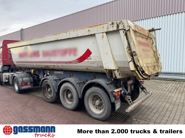 Schmitz Cargobull SKI 24 SL 7.2, Stahlmulde ca. 24m³, Liftachse - Semi-trailer jungkit: gambar 4 Schmitz Cargobull SKI 24 SL 7.2, Stahlmulde ca. 24m³, Liftachse - Semi-trailer jungkit: gambar 4