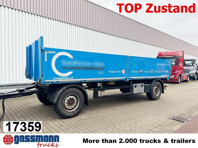 Schwarzmüller T-Serie, TOP-Zustand - Trailer flatbed: gambar 1 Schwarzmüller T-Serie, TOP-Zustand - Trailer flatbed: gambar 1