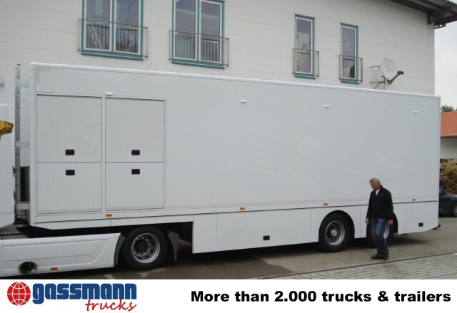 Semi-trailer Halbinger Schnittmobil, Lowliner, Service: gambar 9