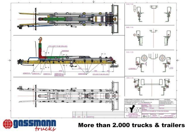 T20-57-S Abrollanlage, 19x VORHANDEN! - Hooklift/ Lewati sistem loader: gambar 3 T20-57-S Abrollanlage, 19x VORHANDEN! - Hooklift/ Lewati sistem loader: gambar 3