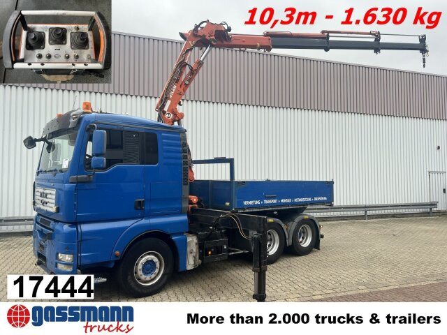 MAN TGA 26.480 6x4 BL, Intarder, SZM/Pritsche, Kran - Tractor head: gambar 1 MAN TGA 26.480 6x4 BL, Intarder, SZM/Pritsche, Kran - Tractor head: gambar 1