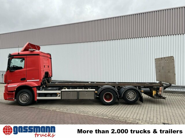 Tractor head Mercedes-Benz Actros 2645 6x2, Retarder, Liftachse, AWL, Hiab: gambar 13