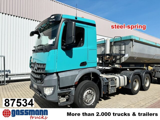 Mercedes-Benz Arocs 3343 S 6x4, Full Steel, 3x Vorhanden! - Tractor head: gambar 1 Mercedes-Benz Arocs 3343 S 6x4, Full Steel, 3x Vorhanden! - Tractor head: gambar 1