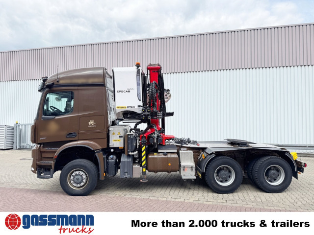 Mercedes-Benz Arocs 3351 LS 6x6, Grounder, MirrorCam, Navi, - Tractor head: gambar 2 Mercedes-Benz Arocs 3351 LS 6x6, Grounder, MirrorCam, Navi, - Tractor head: gambar 2
