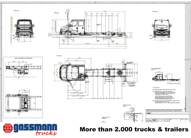 Truk baru Iveco Daily 72C18H/P DK 4x2: gambar 7