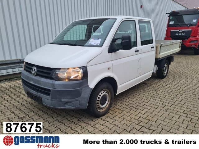 Volkswagen T5 Doka 4x2, 2.0 ltr. TDI Pritsche - Van flatbed, Van kombi: gambar 1 Volkswagen T5 Doka 4x2, 2.0 ltr. TDI Pritsche - Van flatbed, Van kombi: gambar 1