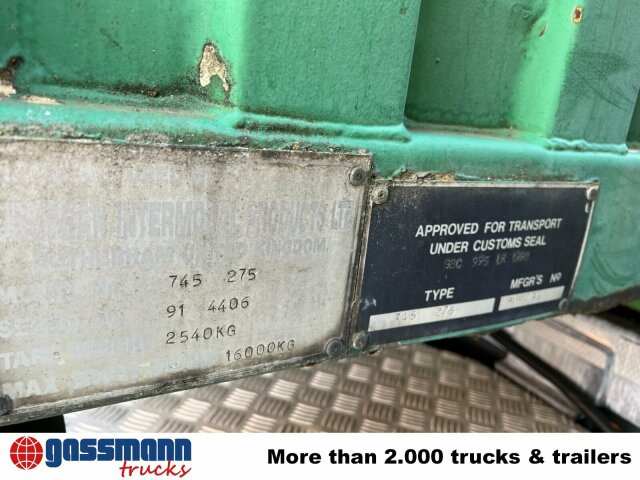 Tukar tubuh box Wechselbrücke Koffer: gambar 6
