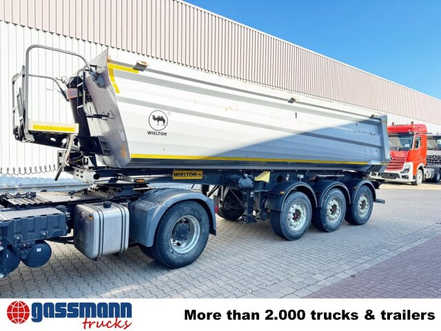 Wielton NW-3, Liftachse, Stahlmulde ca. 26m³ - Semi-trailer jungkit: gambar 3 Wielton NW-3, Liftachse, Stahlmulde ca. 26m³ - Semi-trailer jungkit: gambar 3