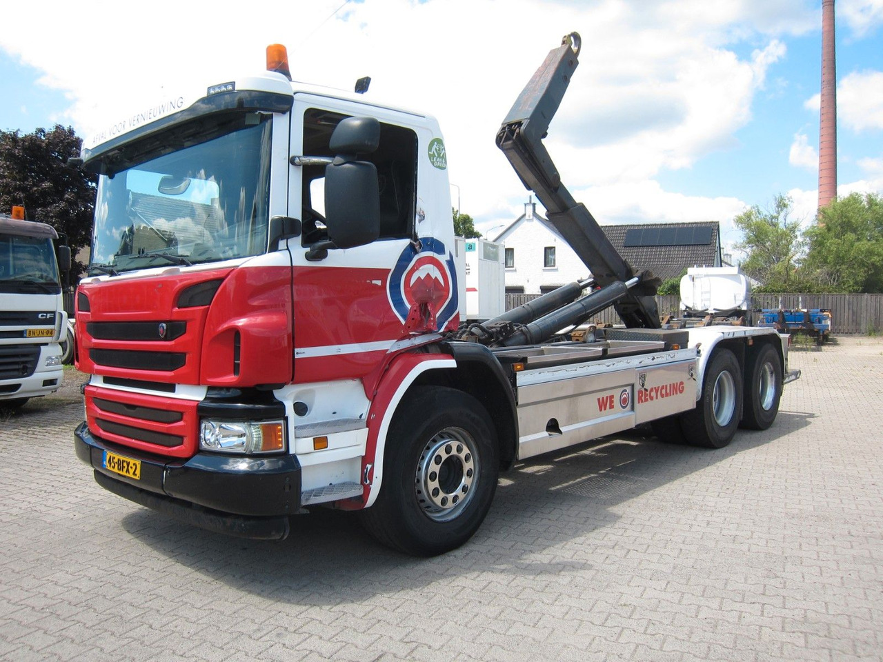 Scania P410 CB6X2 HSA Hyva 22T Haken E6 Liftachse - Hook lift: gambar 2 Scania P410 CB6X2 HSA Hyva 22T Haken E6 Liftachse - Hook lift: gambar 2