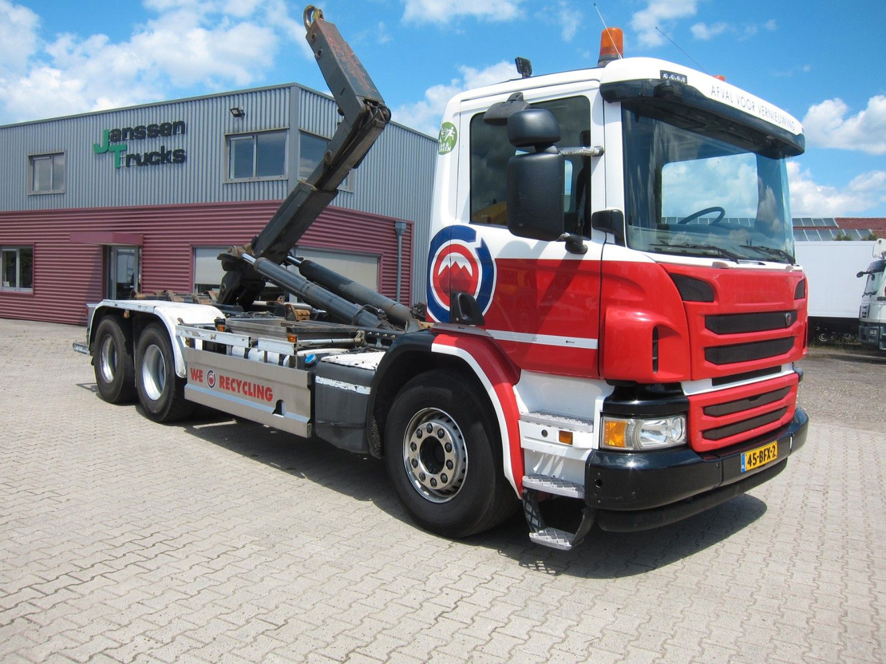 Scania P410 CB6X2 HSA Hyva 22T Haken E6 Liftachse - Hook lift: gambar 1 Scania P410 CB6X2 HSA Hyva 22T Haken E6 Liftachse - Hook lift: gambar 1
