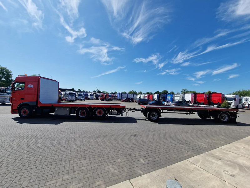 DAF XF 410 6x2 SpaceCab - Flatbed - Euro 6 + 2 axle trailer BPW - Truk flatbed: gambar 4 DAF XF 410 6x2 SpaceCab - Flatbed - Euro 6 + 2 axle trailer BPW - Truk flatbed: gambar 4