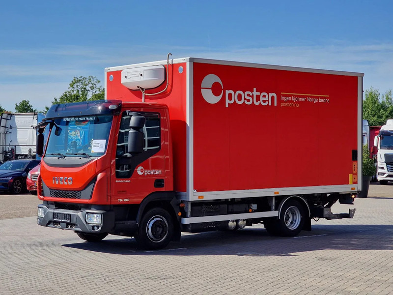Iveco Eurocargo 75-190 Isotherm box - Zepro loadlift - Low KM - Airco - Euro 6 - Camera - Truk box: gambar 3 Iveco Eurocargo 75-190 Isotherm box - Zepro loadlift - Low KM - Airco - Euro 6 - Camera - Truk box: gambar 3