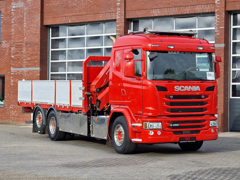 Scania G450 6x2*4 - HMF 2620 K5 Crane with remote - Retarder - Steering axle - Truk derek: gambar 2 Scania G450 6x2*4 - HMF 2620 K5 Crane with remote - Retarder - Steering axle - Truk derek: gambar 2