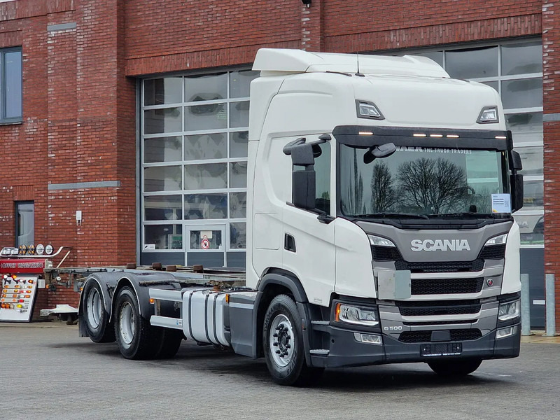 Scania G500 NGS Highline 6x2 - BDF - 4.75 WB - Retarder - Full air - Leather - Led - Pengangkut kontainer/ Container truck: gambar 1 Scania G500 NGS Highline 6x2 - BDF - 4.75 WB - Retarder - Full air - Leather - Led - Pengangkut kontainer/ Container truck: gambar 1