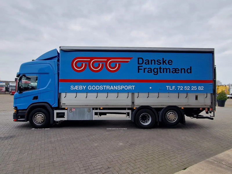 Scania P450 Highline 6x2*4 - Zepro loadlift - Steering axle - 5.15 WB - Full air - - Truk dengan terpal samping: gambar 4 Scania P450 Highline 6x2*4 - Zepro loadlift - Steering axle - 5.15 WB - Full air - - Truk dengan terpal samping: gambar 4