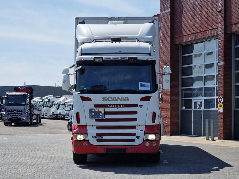 Scania R500 V8 Highline 6x2*4 - Box with side doors - Loadlift - Manual gearbox with retarder - Full air - Steering axle - Truk box: gambar 2 Scania R500 V8 Highline 6x2*4 - Box with side doors - Loadlift - Manual gearbox with retarder - Full air - Steering axle - Truk box: gambar 2