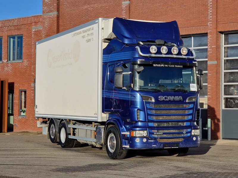 Scania R560 V8 Topline 6x2*4 - Frigo - Loadlift - Full air - Euro 5 - Truk berpendingin: gambar 1 Scania R560 V8 Topline 6x2*4 - Frigo - Loadlift - Full air - Euro 5 - Truk berpendingin: gambar 1