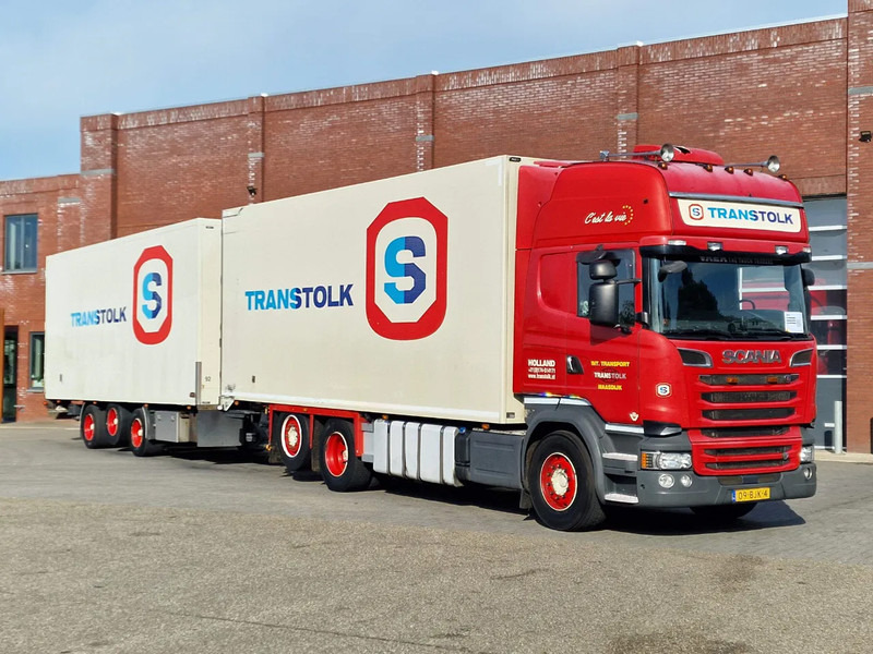 Scania R580 Topline 6x2*4 Frigo + Burg trailer - Retarder - Steering axle - Night clima - Truk berpendingin: gambar 1 Scania R580 Topline 6x2*4 Frigo + Burg trailer - Retarder - Steering axle - Night clima - Truk berpendingin: gambar 1