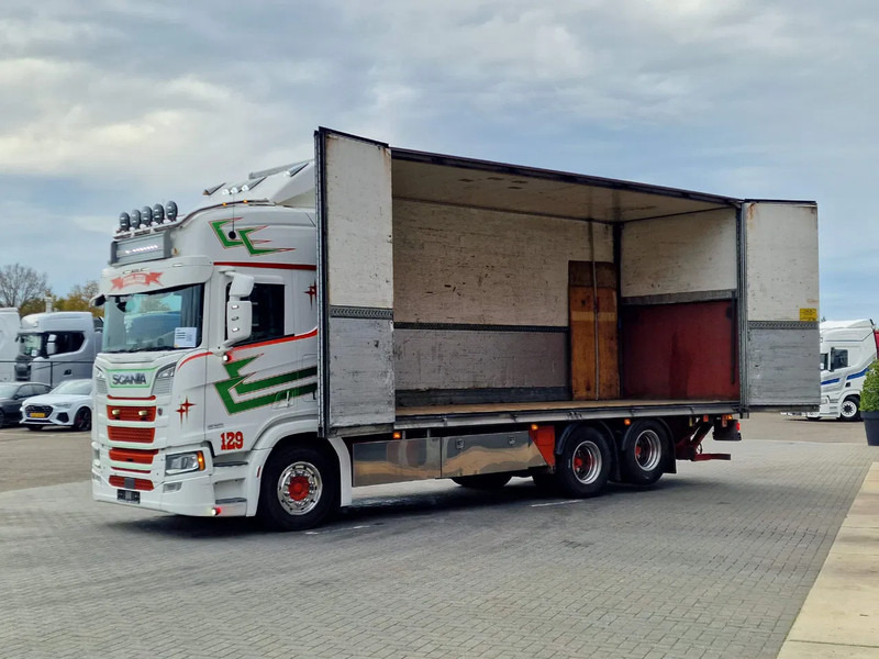 Scania R580 V8 NGS Highline 6x2 - Box with sidedoors - Loadlift - Retarder - Full air - 475 wb - Truk box: gambar 4 Scania R580 V8 NGS Highline 6x2 - Box with sidedoors - Loadlift - Retarder - Full air - 475 wb - Truk box: gambar 4