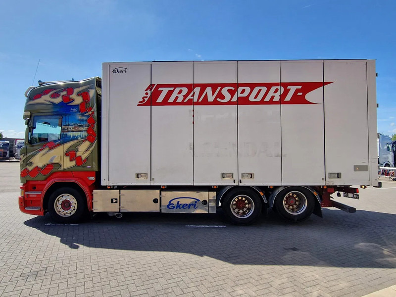 Scania R580 V8 Topline 6x2 - Box with sidedoors - Retarder - Full air - 4.55WB - Truk box: gambar 4 Scania R580 V8 Topline 6x2 - Box with sidedoors - Retarder - Full air - 4.55WB - Truk box: gambar 4
