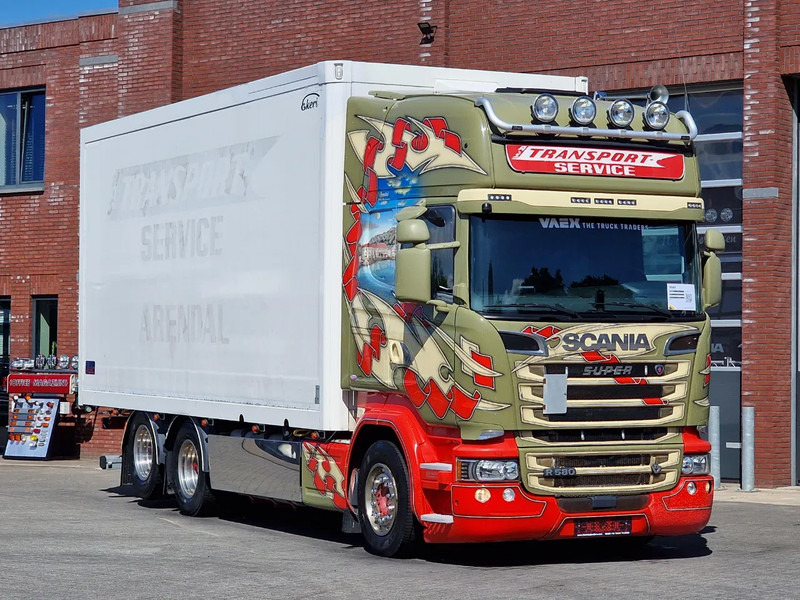 Scania R580 V8 Topline 6x2 - Box with sidedoors - Retarder - Full air - 4.55WB - Truk box: gambar 1 Scania R580 V8 Topline 6x2 - Box with sidedoors - Retarder - Full air - 4.55WB - Truk box: gambar 1